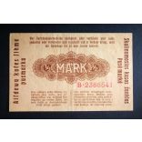 Germany 1/2 Mark KOWNO Poland, Lithuania, Latvia occupation 1918 F
