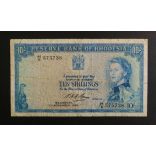 Rhodesia 10 Shillings 1964 F-