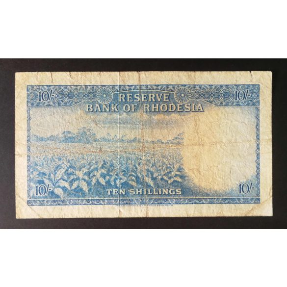 Rhodesia 10 Shillings 1964 F-