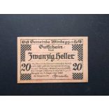 Austria 20 Heller 1920 Unc Windegg