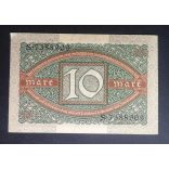 Germany 10 Mark 1920 Aunc