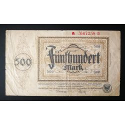 Germany 500 Mark Dortmund 1922 F