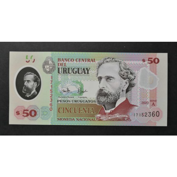 Uruguay 50 Pesos 2020 UNC 