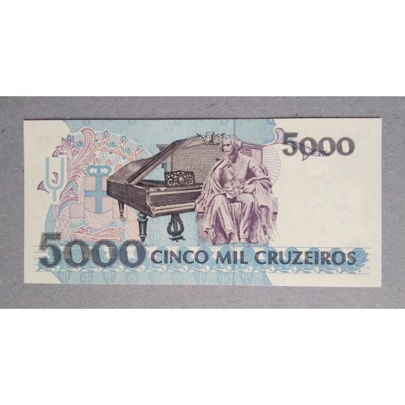 Brazil 5000 Cruzeiros 1993 Unc