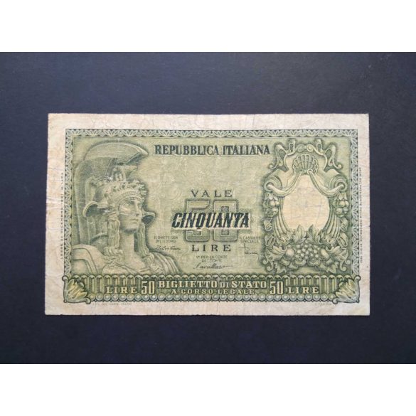 Italy 50 Lire 1951 F