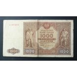 Poland 1000 Zlotych 1946 F