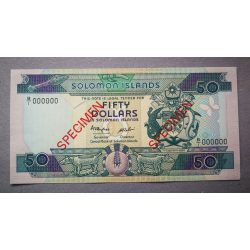 Solomon Islands 50 Dollars 1986 UNC - specimen