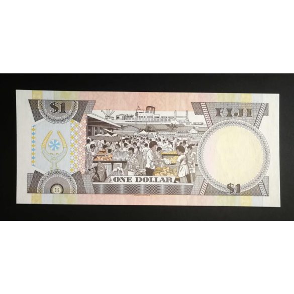 Fiji 1 Dollar 1987 UNC
