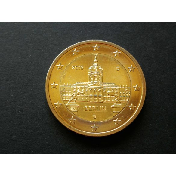 Németország 2 Euro 2018 Berlin G AUNC+
