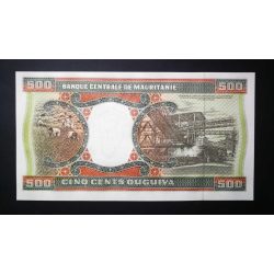 Mauritania 500 Ouguiya 2002 UNC 