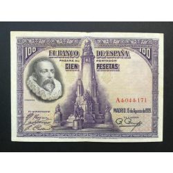 Spain 100 Pesetas 1928 VF