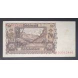 Germany 20 Reichsmark 1939 VF