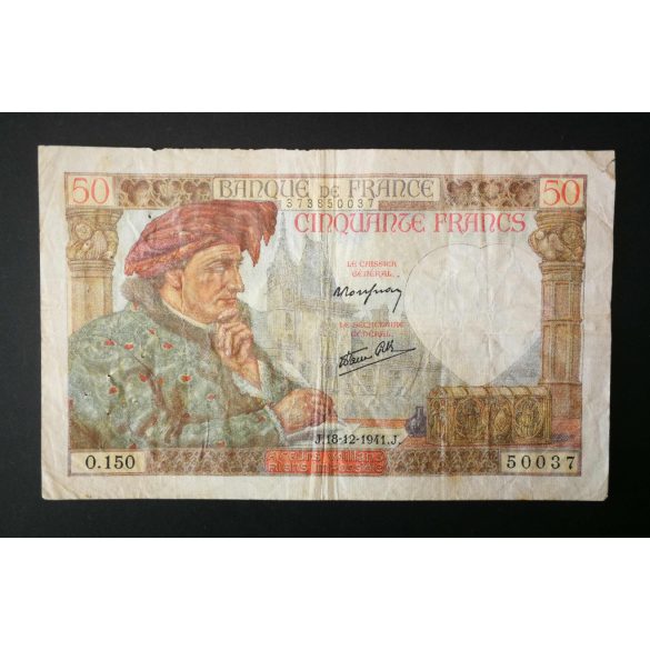 Franciaország 50 Francs 1941 F