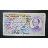 Switzerland 20 Francs 1974 VG+