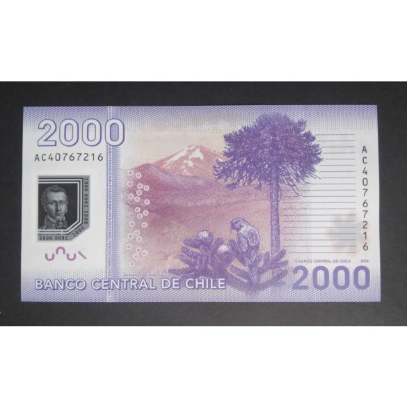 Chile 2000 Pesos 2014 Unc