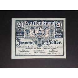 Ausztria 20 Heller 1920 Unc Traiskirchen