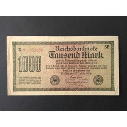 Germany 1000 Mark 1922 VF+