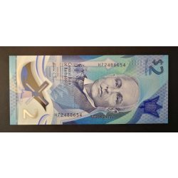 Barbados 2 Dollars 2022 UNC 