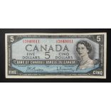 Canada 5 Dollars 1954/61 VF