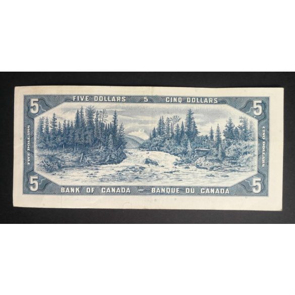 Canada 5 Dollars 1954/61 VF