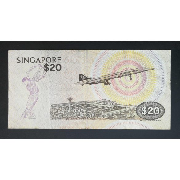 Singapore 20 Dollars 1979 VF