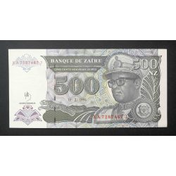 Zaire 500 Zaires 1994 UNC