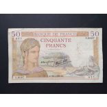 France 50 Francs 1938 F-