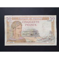 France 50 Francs 1938 F-