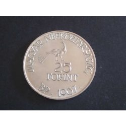   Magyarország 25 Forint 1967 Kodály Zoltán emlékére aUNC ezüst 