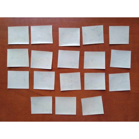 1953 50 éves a magyar portóbélyeg ** vágott