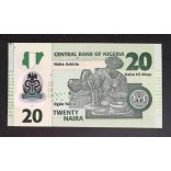 Nigeria 20 Naira 2024 Unc