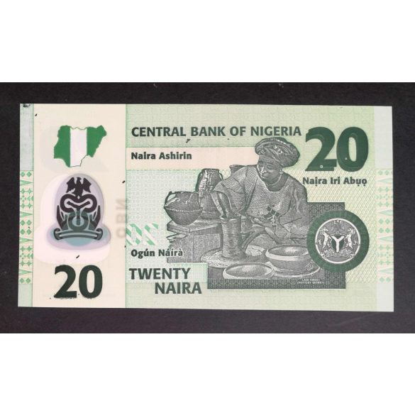 Nigeria 20 Naira 2024 Unc