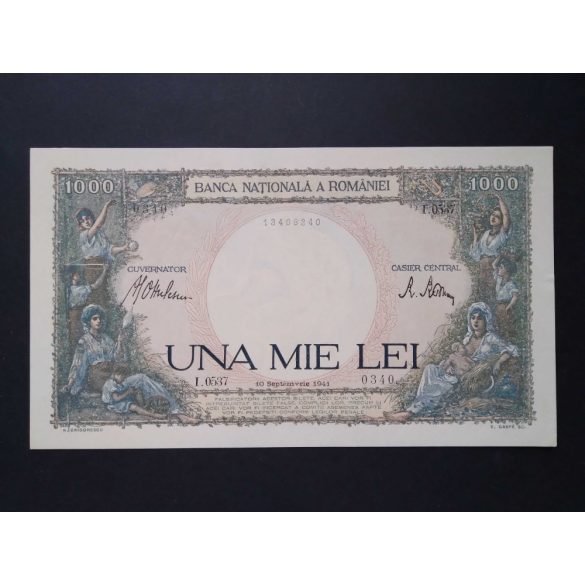 Romania 1000 Lei 1941 aUNC+