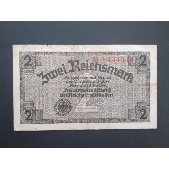 Germany 2 Reichsmark 1940 F