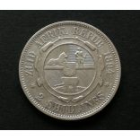 South Africa 2 Shillings 1894 11.2 g silver