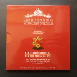 Hungary's 1000-year-old coinage circulation line 2001 decorative case BU