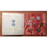 Hungary's 1000-year-old coinage circulation line 2001 decorative case BU