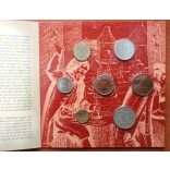 Hungary's 1000-year-old coinage circulation line 2001 decorative case BU