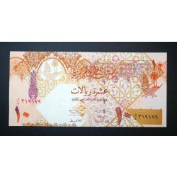 Katar 10 Riyals 2003 UNC 