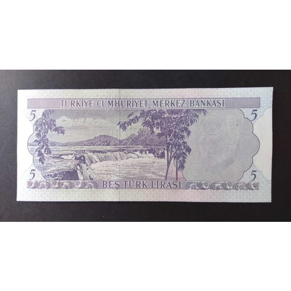 Turkey 5 Lira 1970/76 Unc