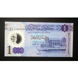 Libya 1 Dinar 2019 UNC