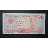 Vietnám 500 Dong 1988 UNC 