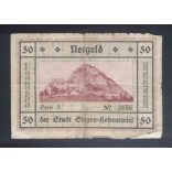 Germany 50 Mark 1922 VG Singen