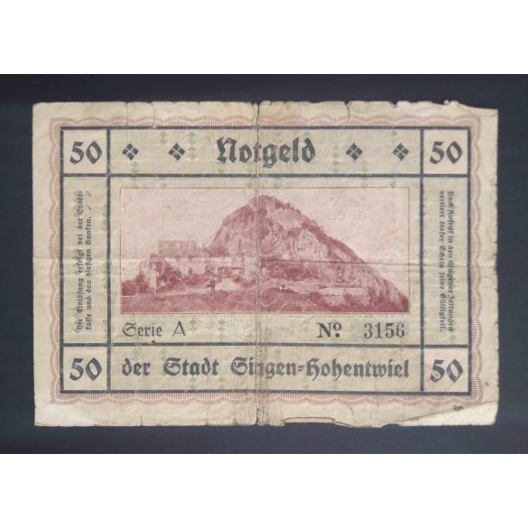 Germany 50 Mark 1922 VG Singen