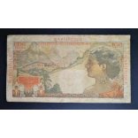 Martinique 100 Francs 1947 VG+