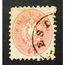 Magyarország 1863/64 Könyvnyomat 5 Kr. PEST(H) H