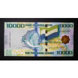 Sierra Leone 10000 Leones 2021 UNC