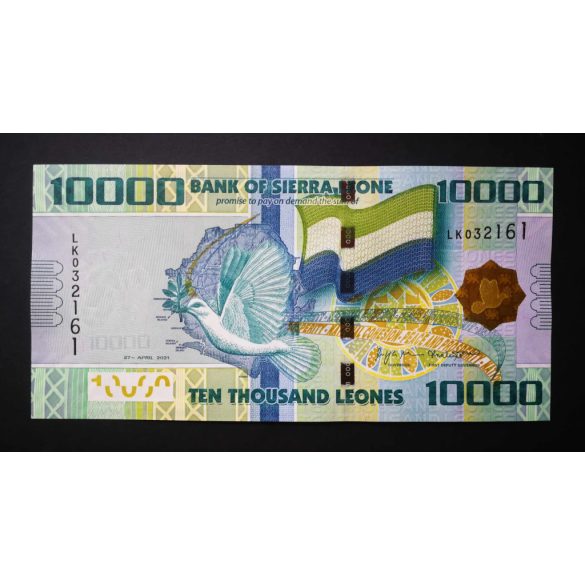 Sierra Leone 10000 Leones 2021 UNC