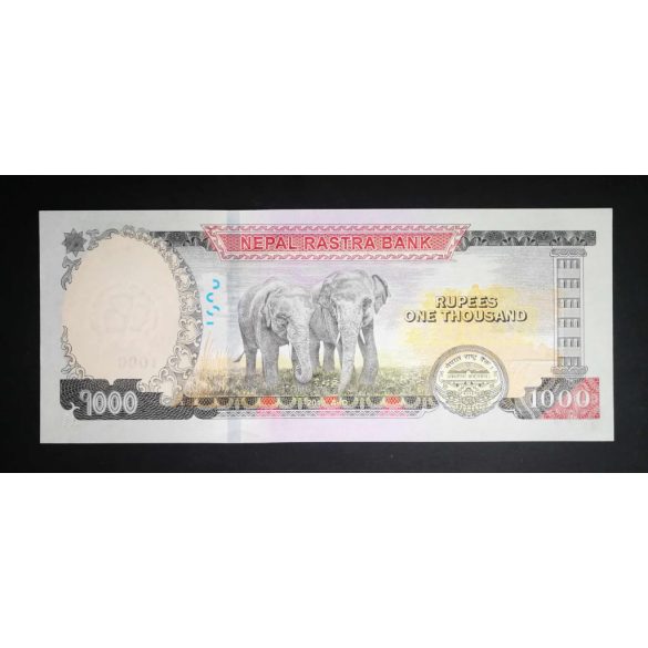 Nepal 1000 Rupees 2019 UNC 