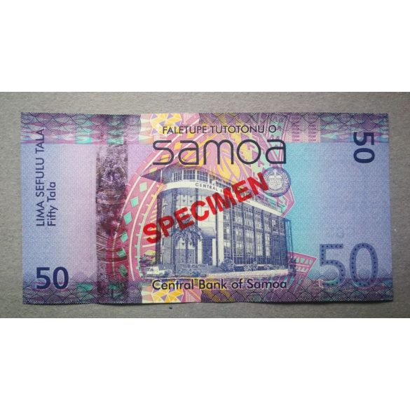 Samoa 50 Tala 2012 UNC- specimen